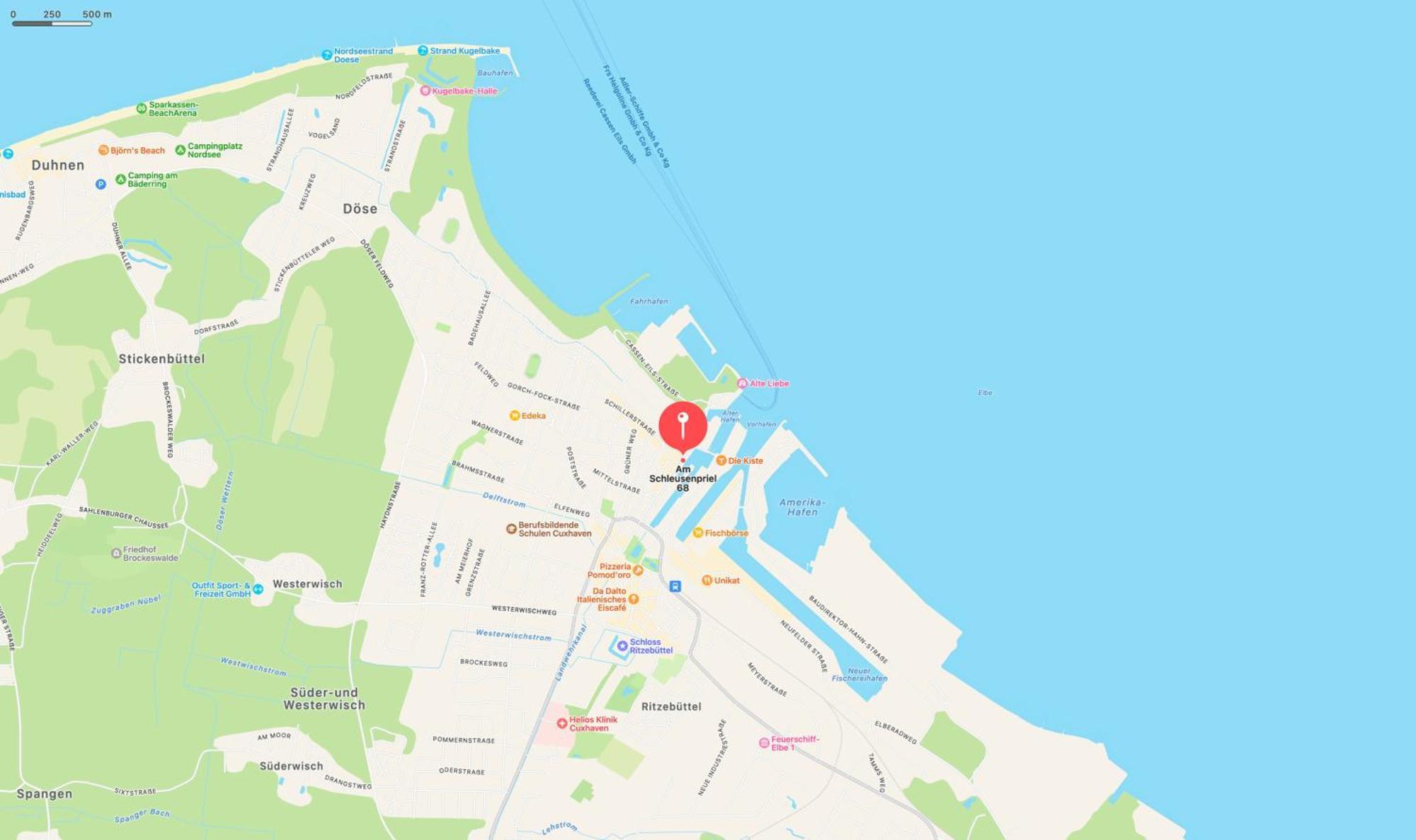 Marinacux Apartment Куксхавен Екстериор снимка